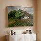 Farmhouse with Meadow Flowers, 1909 - Floater Framed Canvas Print