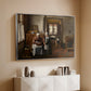 Grandmother's Feast, 1873 - Floater Framed Canvas Print