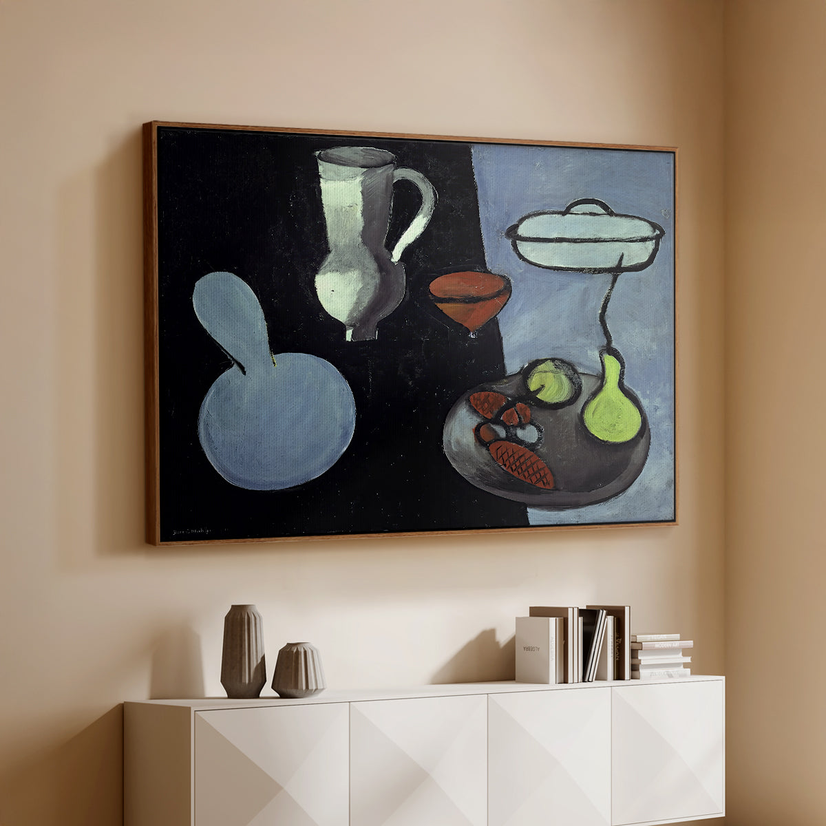 The Gourds (Les coloquintes), 1916 - Floater Framed Canvas Print
