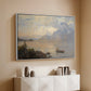 Traunsee, 1871 - Floater Framed Canvas Print