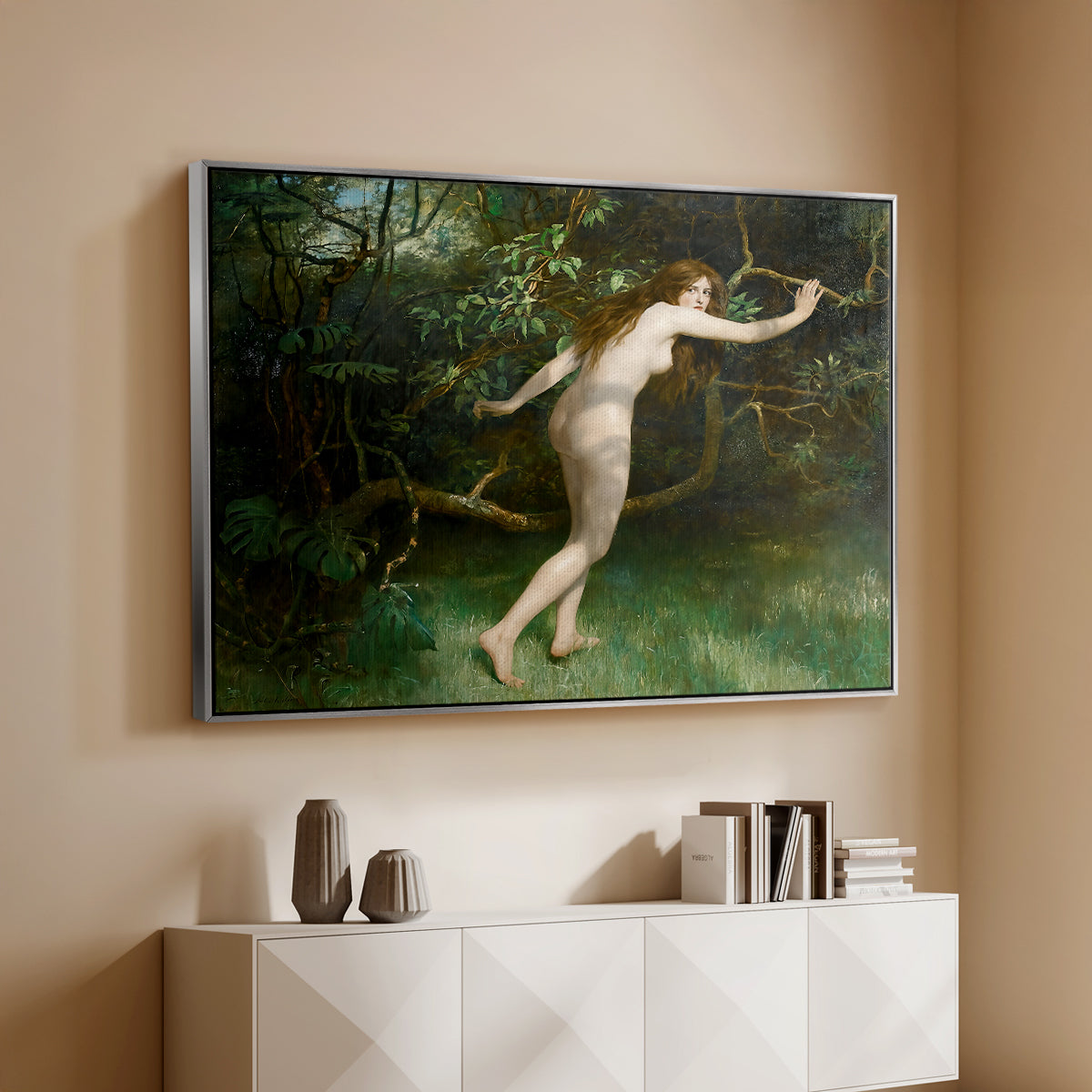 Eve, 1911 - Floater Framed Canvas Print