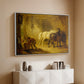 Heath Ewe and Lambs, 1810 - Floater Framed Canvas Print