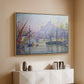 The Port of Marseille, 1905 - Floater Framed Canvas Print