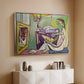 The Muse, 1935 - Floater Framed Canvas Print