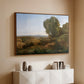 Souvenir of Roquemaure in the Gard, c. 1853 - Floater Framed Canvas Print