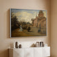 The Country House of Gustave Coûteaux, 1871 - Floater Framed Canvas Print