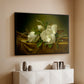 Magnolias on Gold Velvet Cloth, c. 1888-1890 - Floater Framed Canvas Print