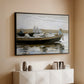 Boys in a Dory, 1873 - Floater Framed Canvas Print