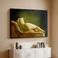 Reclining Nude (Liggende model), 1833 - Floater Framed Canvas Print
