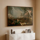 The Course of Empire: Destruction, 1836 - Floater Framed Canvas Print