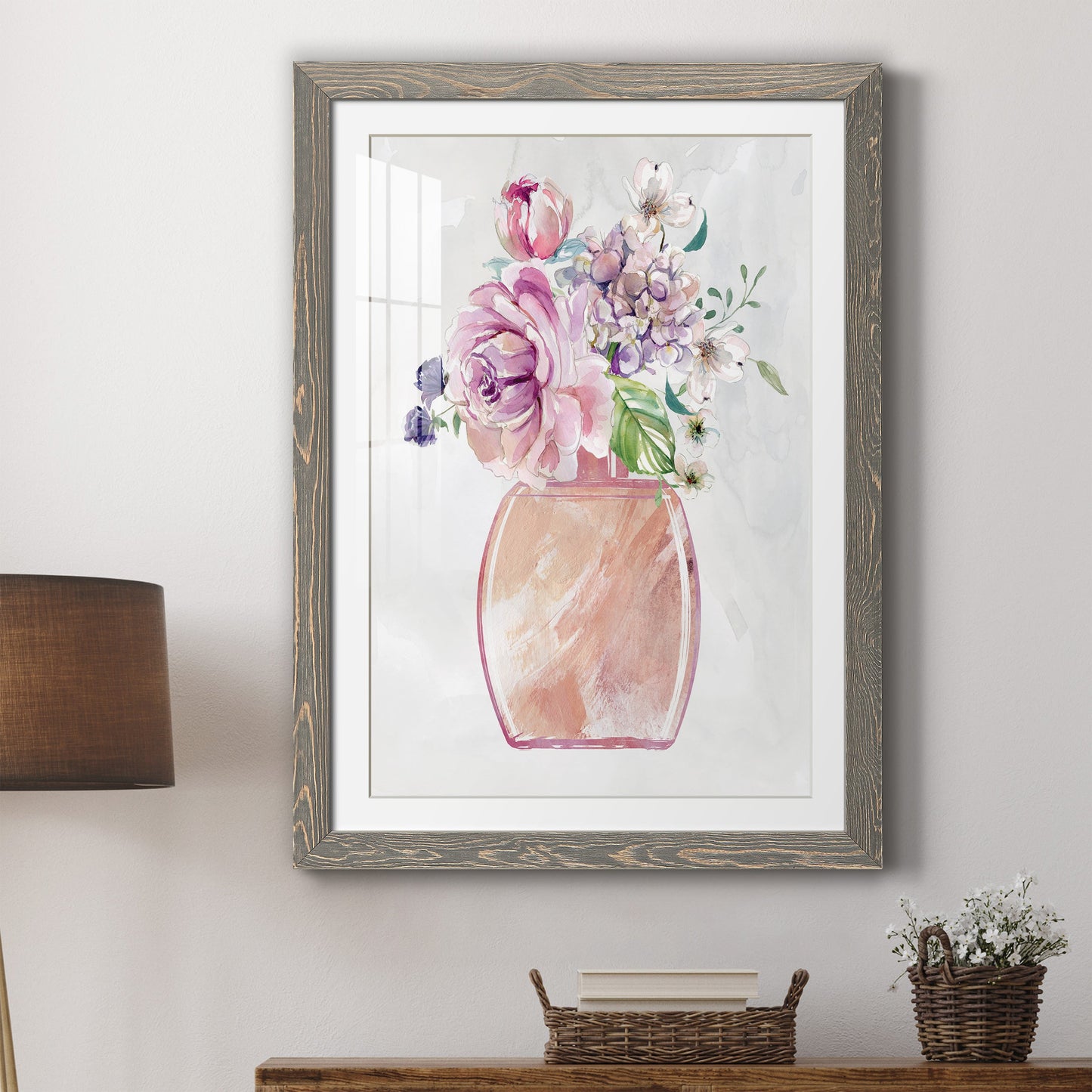 Fragrance of Summer II - Premium Framed Print - Distressed Barnwood Frame - Ready to Hang