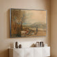 Lulworth Castle, Dorset, c. 1820 - Floater Framed Canvas Print