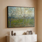 The Pink Orchard, 1888 - Floater Framed Canvas Print