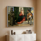 Madonna and Child with Saints Anthony of Padua and Roch, c. 1510 - Floater Framed Canvas Print