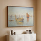 Concarneau, Quiet Morning, Opus 219, 1891 - Floater Framed Canvas Print
