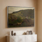 Landscape from Ebersteinburg in Baden, 1876 - Floater Framed Canvas Print