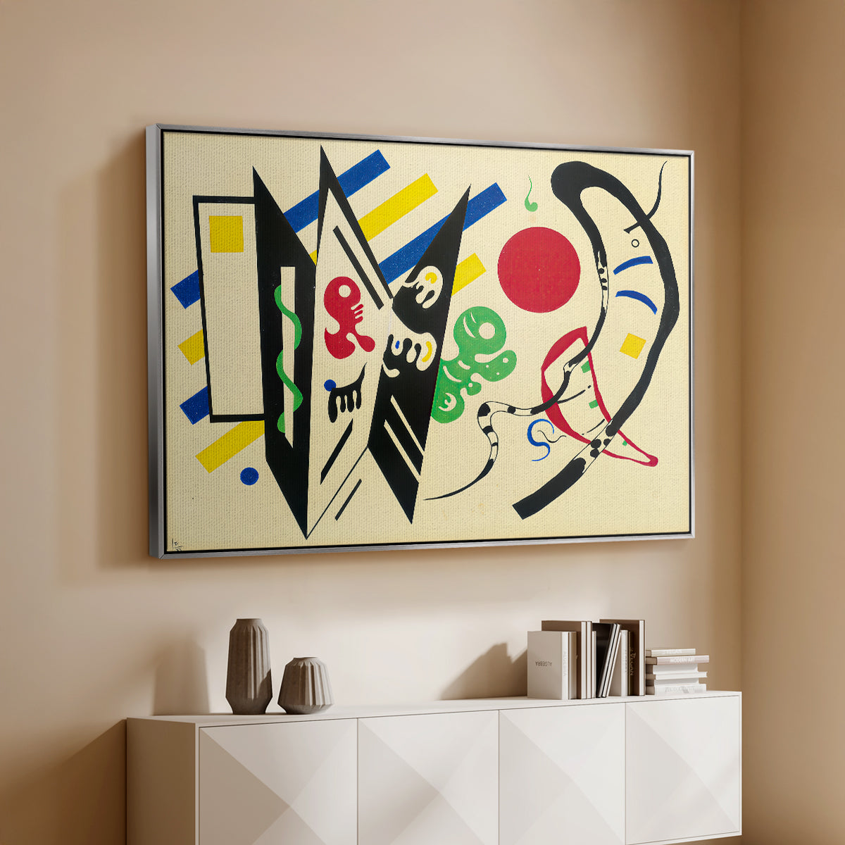 Reciprocity (Réciproque), 1935 - Floater Framed Canvas Print