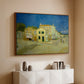 The Yellow House (The Street), 1888 - Floater Framed Canvas Print