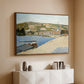 The Riverbank, Les Andelys, 1886 - Floater Framed Canvas Print