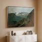The Dachstein from the Plassen near Hallstatt, 1827 - Floater Framed Canvas Print