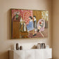 The Piano Lesson, 1923 - Floater Framed Canvas Print