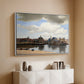 View of Delft, c. 1660-1661 - Floater Framed Canvas Print