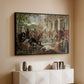 Onslaught of the Tartars, c. 1938 - Floater Framed Canvas Print