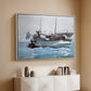 Taking on Wet Provisions, 1903 - Floater Framed Canvas Print