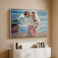 After Bathing, 1915 - Floater Framed Canvas Print