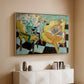 Seated Woman with Flower, 1942 - Floater Framed Canvas Print