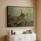 The Bridle Path, White Mountains, 1868 - Floater Framed Canvas Print