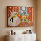The Lute (Le luth), 1943 - Floater Framed Canvas Print