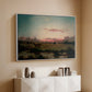 The Marshes at Rhode Island, 1866 - Floater Framed Canvas Print
