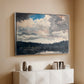 The Lone Boat, North Woods Club, Adirondacks, 1892 - Floater Framed Canvas Print