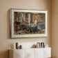 Cabinet de Flaubert à Croisset, 1874 - Floater Framed Canvas Print