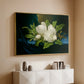 Giant Magnolias on a Blue Velvet Cloth, c. 1890 - Floater Framed Canvas Print