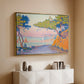 Golfe Juan, 1896 - Floater Framed Canvas Print
