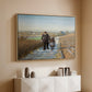 The Old Man and the Child, 1888 - Floater Framed Canvas Print