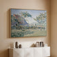 Comblat-le-Château, the Meadow, Opus 161, 1887 - Floater Framed Canvas Print