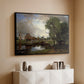 Dedham Lock and Mill, c. 1820 - Floater Framed Canvas Print