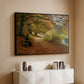 A Wooded Path in Autumn, 1902 - Floater Framed Canvas Print