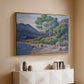 Bathers in Saint-Tropez, c. 1909 - Floater Framed Canvas Print