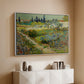 Garden at Arles, 1888 - Floater Framed Canvas Print