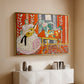 The Lute (Le luth), 1943 - Floater Framed Canvas Print