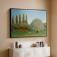 Meadlowland (The Pasture), 1910 - Floater Framed Canvas Print