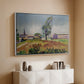 Landscape Around Toulouse, The Bridge of the Young Ladies, 1898 - Floater Framed Canvas Print