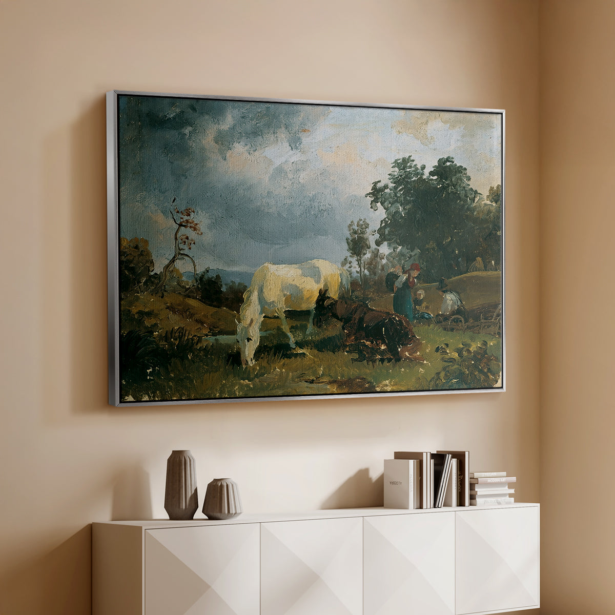 A Mold on the Heath, c. 1830 - Floater Framed Canvas Print
