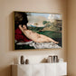 Sleeping Venus, c. 1510 - Floater Framed Canvas Print