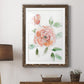 Rose Contour - Barnwood Framed Art Print