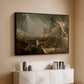 The Course of Empire: Destruction, 1836 - Floater Framed Canvas Print